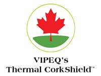VIPEQ's Thermal CorkShield Logo