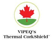 VIPEQ's Thermal CorkShield Logo